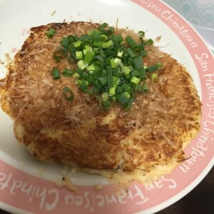 ふわっと～♪長芋のお好み焼き風